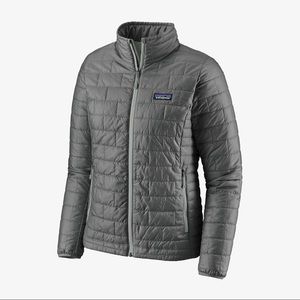 gray patagonia jacket